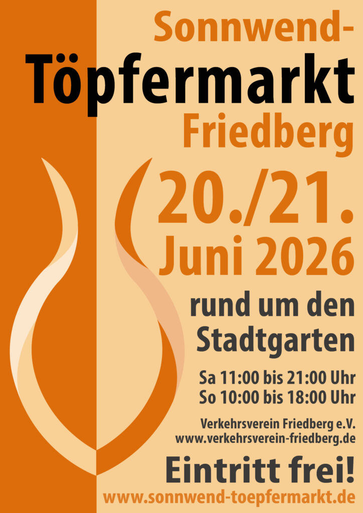 Sonnwend-Töpfermarkt in Friedberg